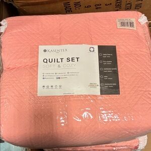 King Pink Quilt Set - Soft & Cozy Home Bedding - KSDBR-PK